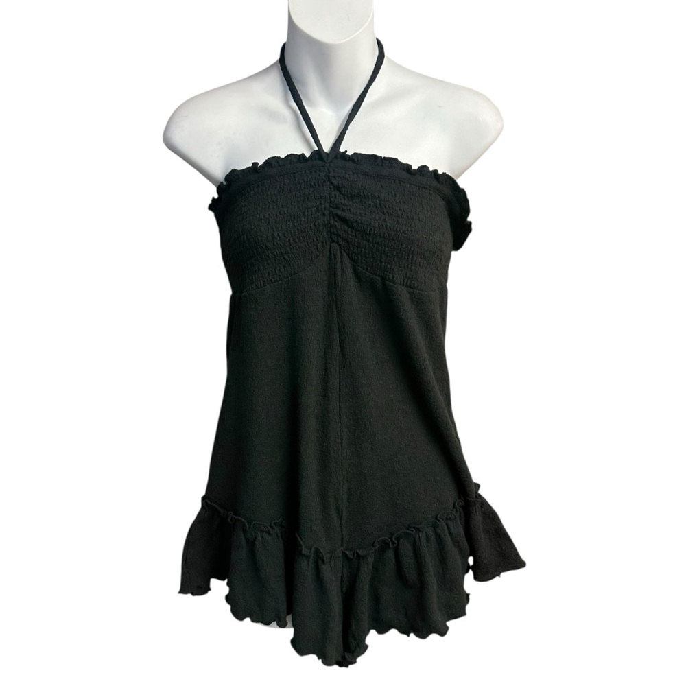 Urban Outfitters Out From Under Sandstorm Romper Womens Medium Black Stretch - Picture 4 of 16